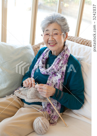 手工藝品 祖母 奶奶 3242837