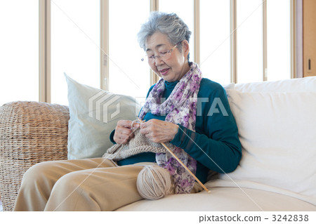 手工藝品 祖母 奶奶 3242838