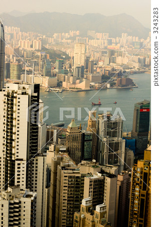 Evening / Victoria Peak / Hong Kong Island / Hong Kong / Special Administrative Region / China Evening / Victoria Peak / Hong Kong Island / Hong Kong / Special Administrative Region / China 3243283