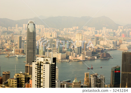 Evening / Victoria Peak / Hong Kong Island / Hong Kong / Special Administrative Region / China 3243284