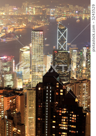 黃金之夜/香港/夜景100萬美元 3243529