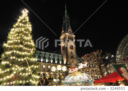 Germany Hamburg Christmas Illuminations Germany Hamburg Christmas Illuminations 3249551