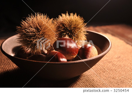 Chestnut fruit and a goblin Chestnut fruit and a goblin 3250454