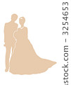 wedding dress, bridal couple, bride and groom 3254653