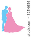 wedding dress, bridal couple, bride and groom 3254656