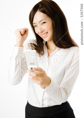 手機和女員工 3267568