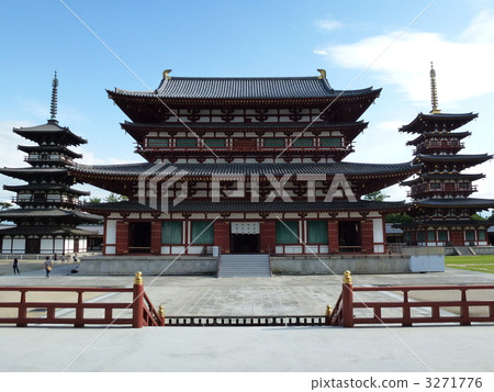 奈良的Yakushiji寺 奈良的Yakushiji寺 3271776