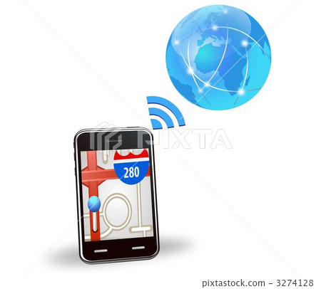 Check your location with your smartphone 3274128