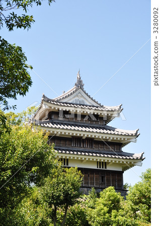 西尾市歷史公園Honmaru Oda Tiger Oar 3280092