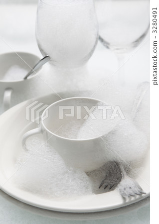 Tableware after dinner 3280491