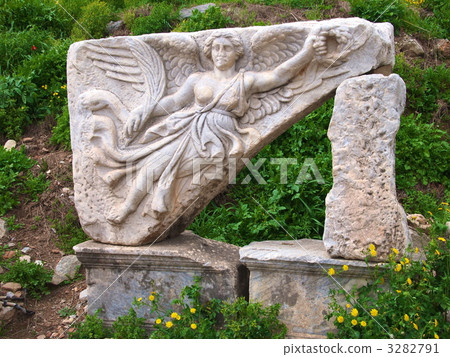 relief of nike, carved, sculptural 3282791