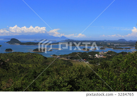 Amakusa Gotenbashi 1從千歲山頂看到1 3284765