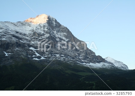 Asahi north wall of Eiger Switzerland Asahi north wall of Eiger Switzerland 3285793