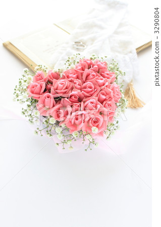 新娘形象〜結婚證書和花束〜 3290804