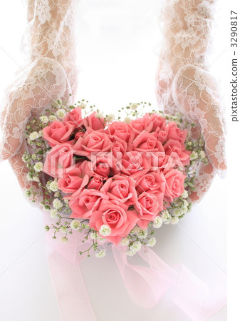 Hand Bouquet Heart 3290817