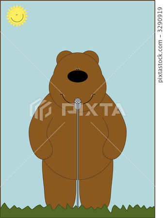 傳聲器架 熊 麥克風 3290919