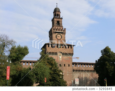 Sforzesco castle 3291645
