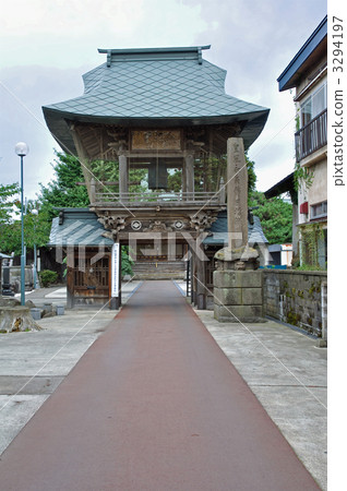 五所川原市神奈町步行·Unkumoji寺門 3294197