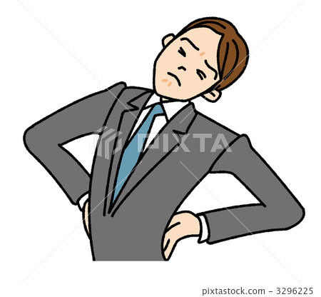 A businessman stretching out A businessman stretching out 3296225