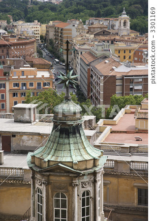 Rome, Italy cityscape. Rome, Italy cityscape. 3301169