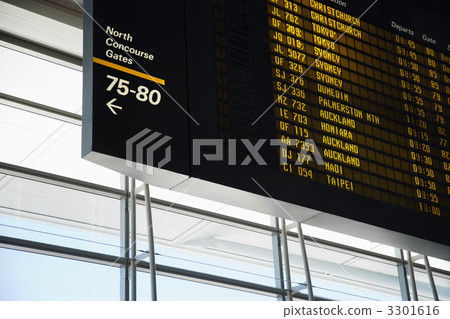 Airport Departure Board 3301616