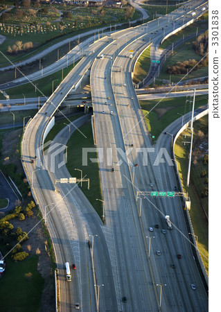 Chicago interstate. Chicago interstate. 3301838