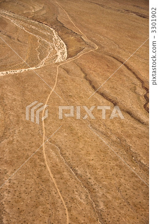 Desert aerial. Desert aerial. 3301902