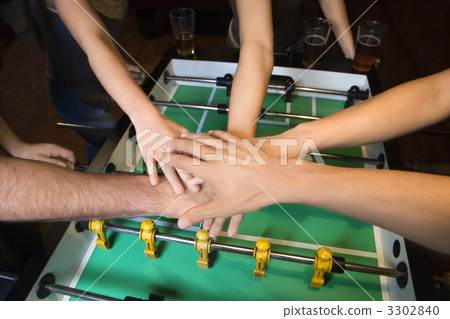 Group hands. Group hands. 3302840