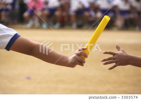 relay, baton, friendly 3303574
