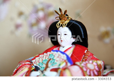 女兒節用娃娃 展出的娃娃系列 女兒節娃娃 3304353