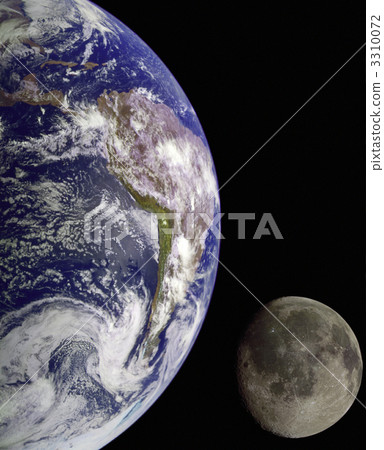 Earth from outer space. Earth from outer space. 3310072