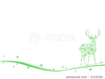 雪馴鹿綠2 3310289