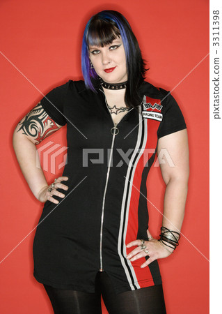 Portrait of Caucasian woman. 3311398
