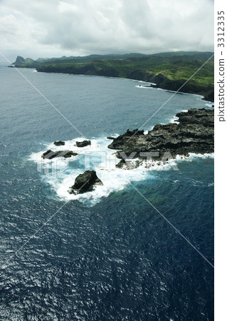 Hawaii coastline. 3312335