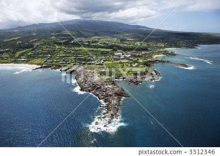 Maui coastline. 3312346