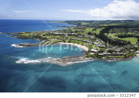 Maui coastline. 3312347