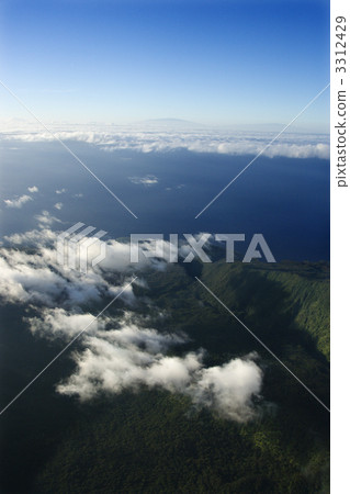 Aerial of Maui. Aerial of Maui. 3312429