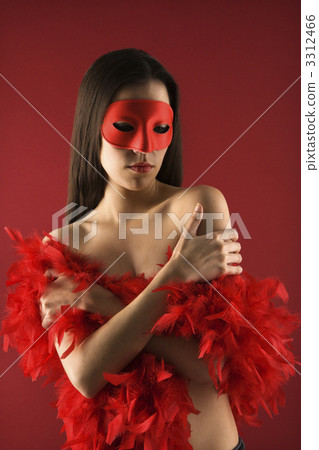 Woman in costume. Woman in costume. 3312466