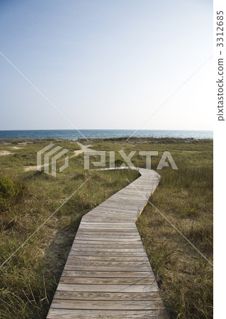 Path to beach. 3312685