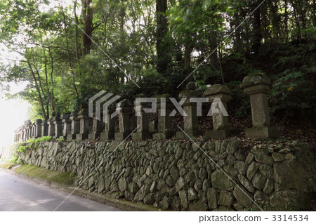 One of the Kimbura Five Roads Io Tosa Highway's elephant mountain south foot "Ushiya mouth" 3314534