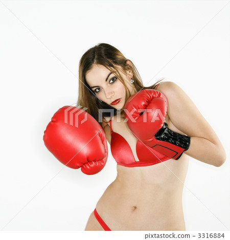 Woman boxer. 3316884