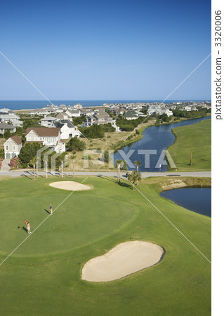 Coastal golf course. 3320006