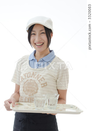 Cafe staff woman 3320083