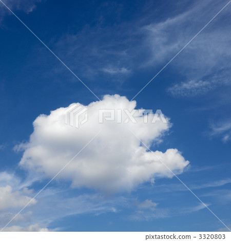 Cloud in blue sky. Cloud in blue sky. 3320803