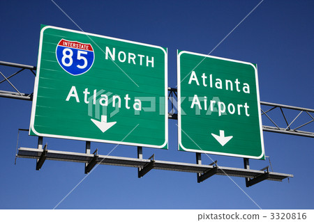 Atlanta Freeway Signs Atlanta Freeway Signs 3320816
