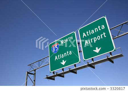 Atlanta Freeway Signs Atlanta Freeway Signs 3320817