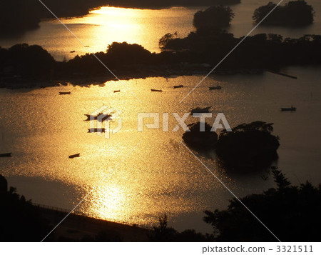 夕陽 夕陽 3321511