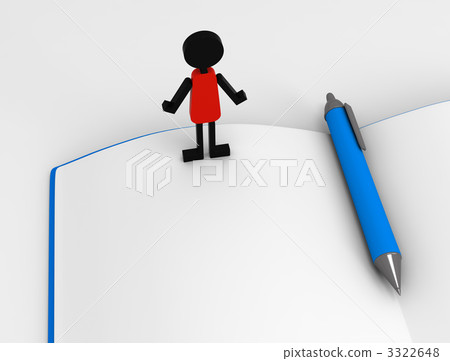 Notebook and pen Notebook and pen 3322648