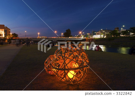 京都Tanabata固定燈 京都Tanabata固定燈 3322842