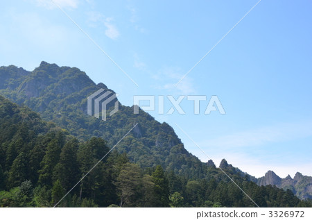Great figure of Myogi-yama in Gunma prefecture 3326972